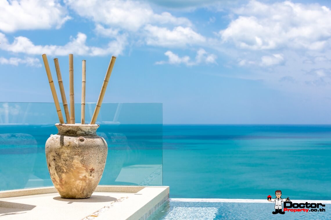 Luxury 5 Bedroom Sea View Villa - Chaweng Noi - Koh Samui - for sale
